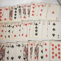 Стари Редки Мини Карти за Игра, , Ретро Карти - 52 бр., снимка 4 - Карти за игра - 39986195