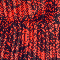 TFNC Нова Ефектна Рокля в Черно и Червено , снимка 10 - Рокли - 36226586
