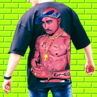 Мъжки тениски | Oversize | Тениска | Овърсайз | 2pac | streetwear, снимка 1 - Тениски - 44785266