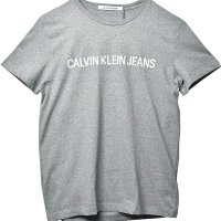 CALVIN KLEIN JEANS - страхотна мъжка тениска ХС, снимка 2 - Тениски - 41763676