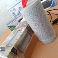 Безжична блутут колонка, ПОРТАТИВЕН ГОВОРИТЕЛ HAMA , BLUETOOTH SPEAKER TUBE GY, снимка 1 - Слушалки и портативни колонки - 36242844