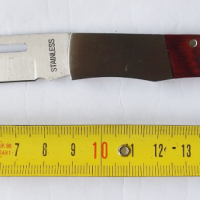 Нож сгъваем с дървена дръжка 89/199, снимка 3 - Ножове - 36231827