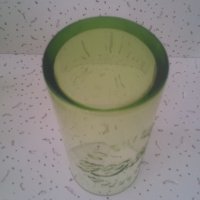 Стъклени чаши Кока Кола от един цвят прозрачно зелени 6 бр, снимка 4 - Колекции - 39408341