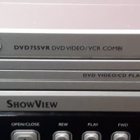 PHILIPS DVD и VHS комбо, снимка 2 - Камери - 35923202