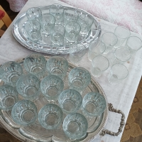 Стъклени чаши 100,150 и 200 мл., снимка 1 - Чаши - 36054866