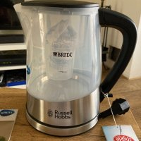 ЕЛЕКТРИЧЕСКА КАНА RUSSELL HOBBS BRITA PURITY KETTLE 1л вместимост, снимка 3 - Други стоки за дома - 42454328