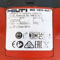 Гайковерт HiLTi SiW 22T-A и Ъглошлайф HiLTi AG 125-A22 комплект, снимка 8 - Други инструменти - 41768871