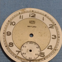 Циферблат за джобен часовник RUHLA SATURN MADE IN GERMANY за КОЛЕКЦИОНЕРИ ЧАСТИ 43730, снимка 3 - Антикварни и старинни предмети - 44725064