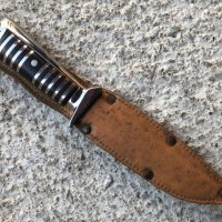 стар нож с кания "SOLINGEN" - MADE IN GERMANY, снимка 2 - Ножове - 40649945