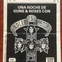 Steven Adler(Guns N’ Roses), картичка с автограф, снимка 3 - Други - 36441826