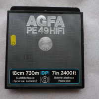 5бр. Магнетофонна лента AGFA PE49 - 18см/730м