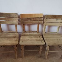 Детски дървени столчета , снимка 2 - Мебели за детската стая - 41633914