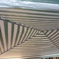 Градинска шатра, павилион 3 х 3 метра, зелено бяло рае без страници Налични !, снимка 9 - Градински мебели, декорация  - 36028540