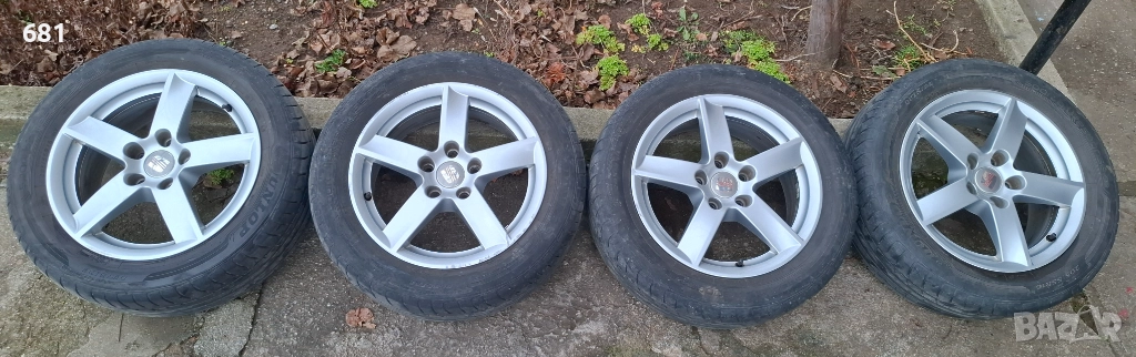 Сеат оргинални джанти 5 112 16 ЕТ33, снимка 1