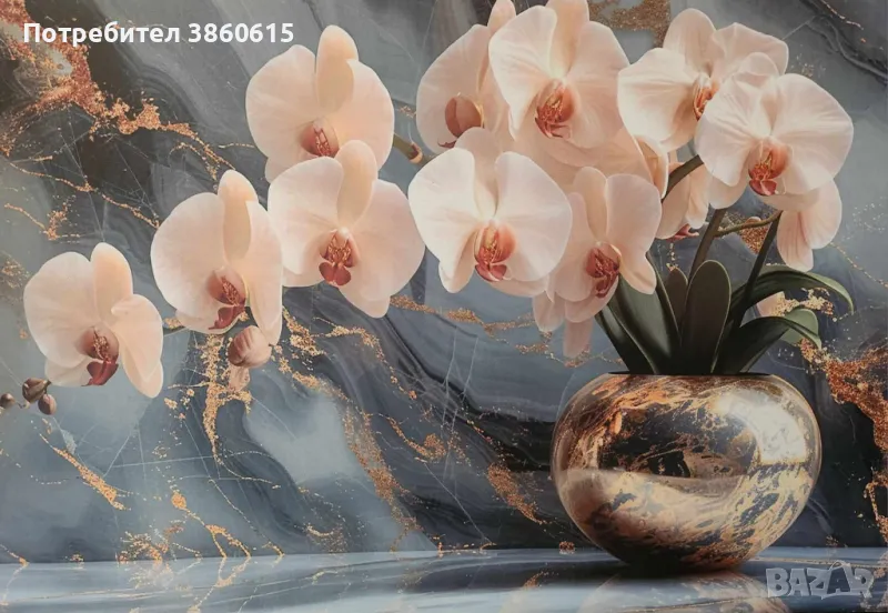 Луксозна светеща картина 477, снимка 1