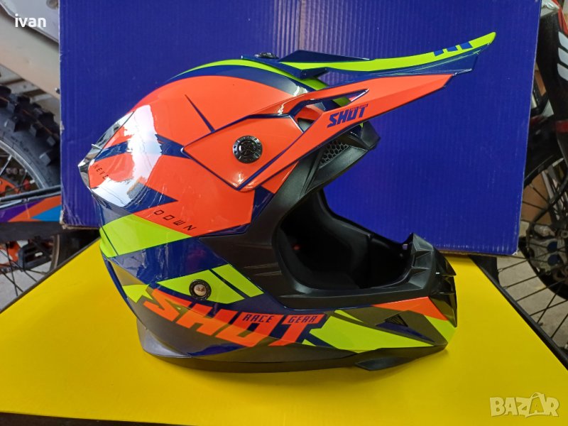 Каска Shot cross enduro шлем ктм sxf , снимка 1