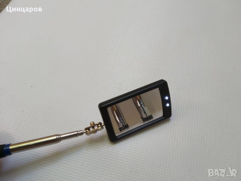 Огледало с подсветка,телескопично-инспекционно,ревизионно, снимка 1