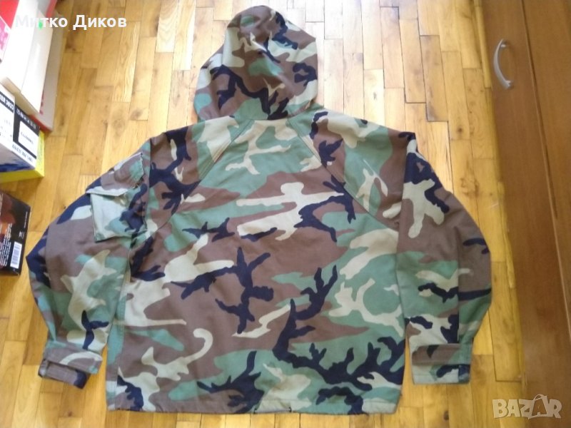 Coat over garment chemical protective nfr маскировъчна яке протектив НАТО размер Л, снимка 1