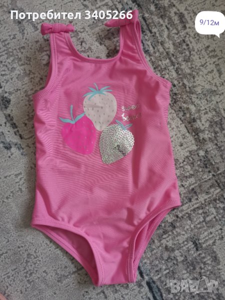 нов бански размер 9-12м, снимка 1