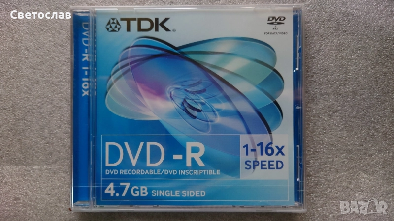 Нови, неразопаковани DVD-R TDK, снимка 1