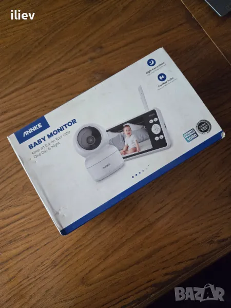 ANNKE Tivona Pro Смарт Бебефон с 1080P HD Камера и Двупосочен Аудио Мониторинг, снимка 1