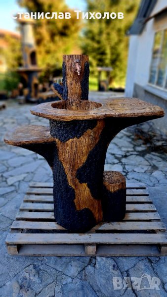 Градински чешми от щампован бетон, снимка 1