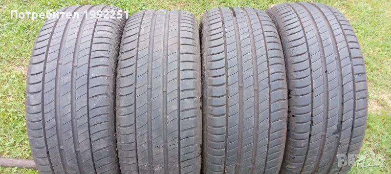 4бр. летни гуми 205/45R17 Michelin Primacy3 DOT 1114. 5.5мм и 6.5мм дълбочина на шарката.  Цената е , снимка 1