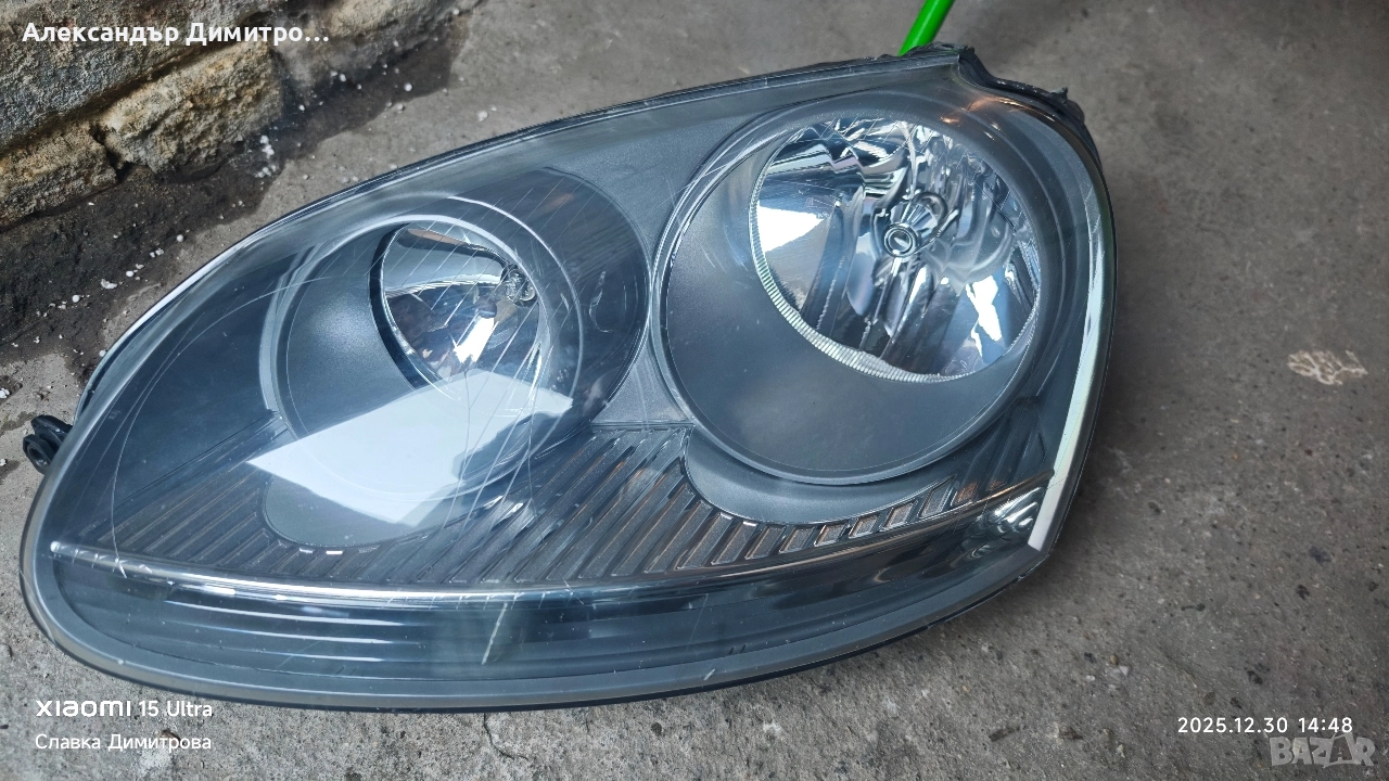 Ляв фар за Голф 5 , снимка 1