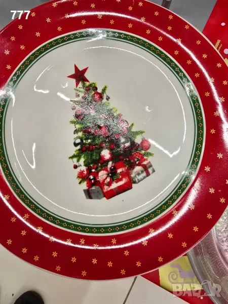 коледни чинии, снимка 1