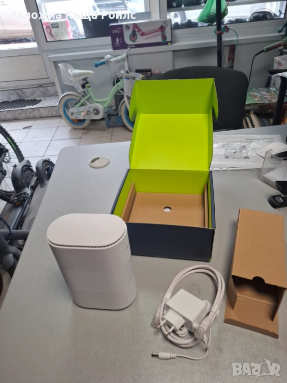 Чисто нов 5G рутер ZTE G5B, YETTEL, снимка 1