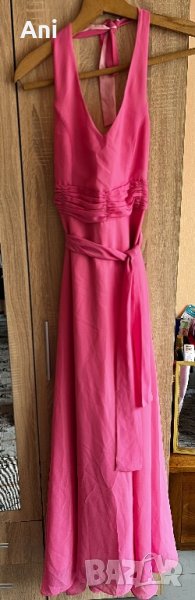 Розова бална/официална рокля, снимка 1