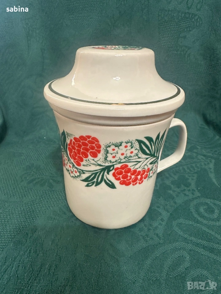 Големи съветски чаши-мъг за чай, Полонное, СССР, снимка 1