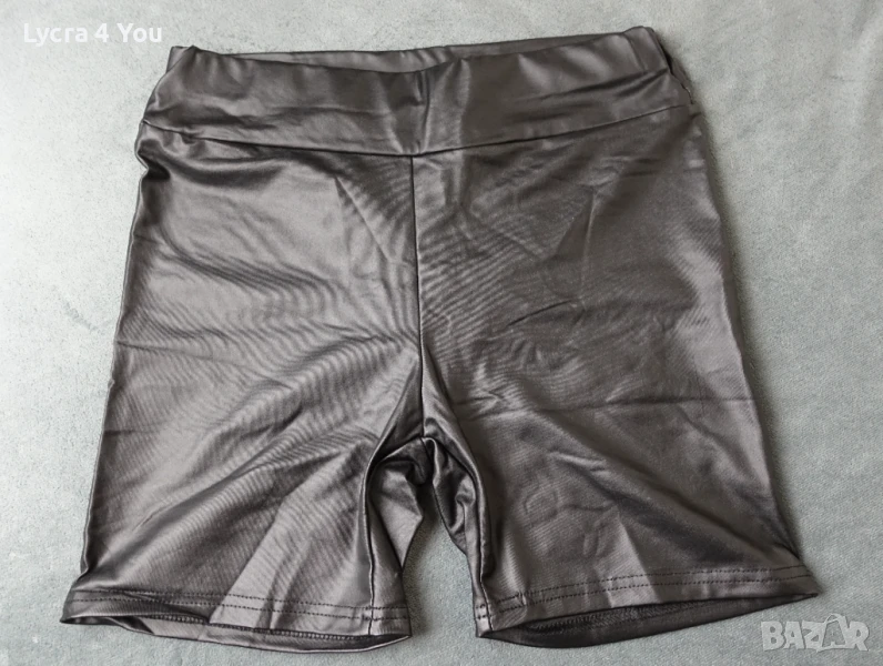 М къс дамски кожен клин от мека еко кожа, снимка 1