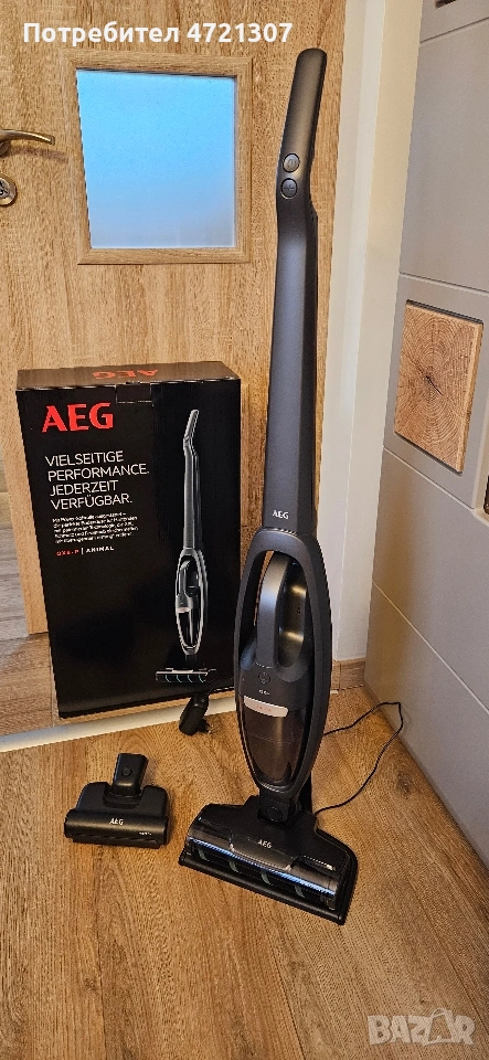 Вертикална прахосмукачка AEG с удължена ГАРАНЦИЯ, снимка 1