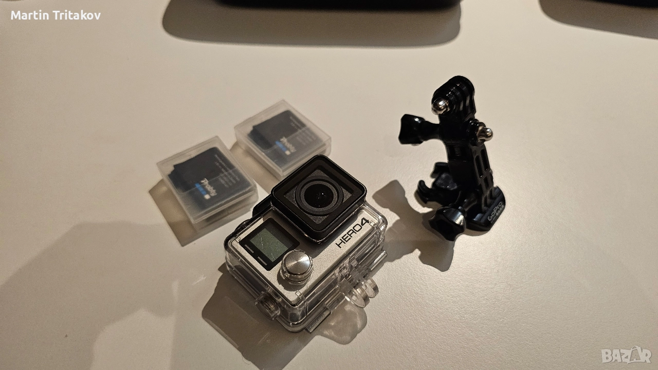 GoPro Hero 4 Black + 3 Батерии, снимка 1