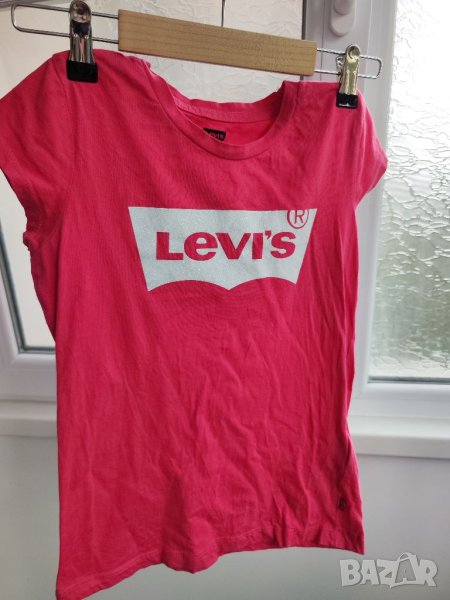 Levi's двтска тениска за момиче, 10г, 140см, снимка 1