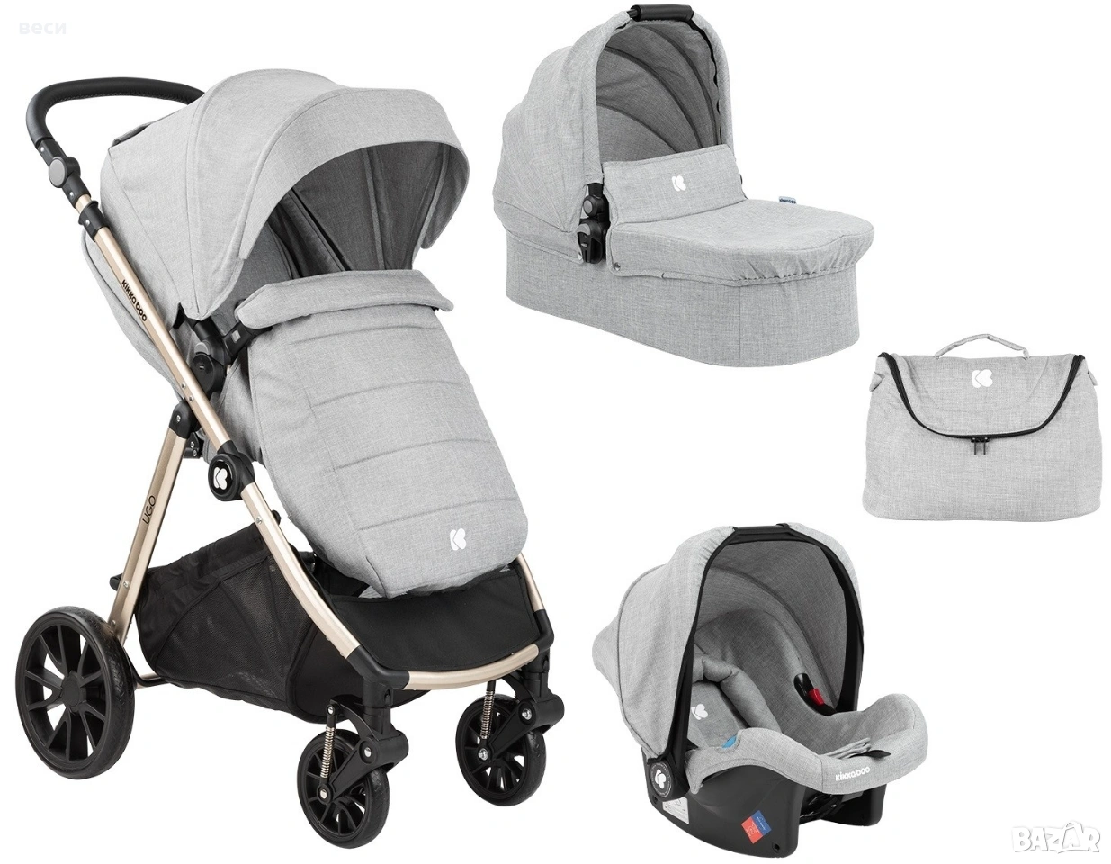 бебешка количка на Kikkaboo , снимка 1