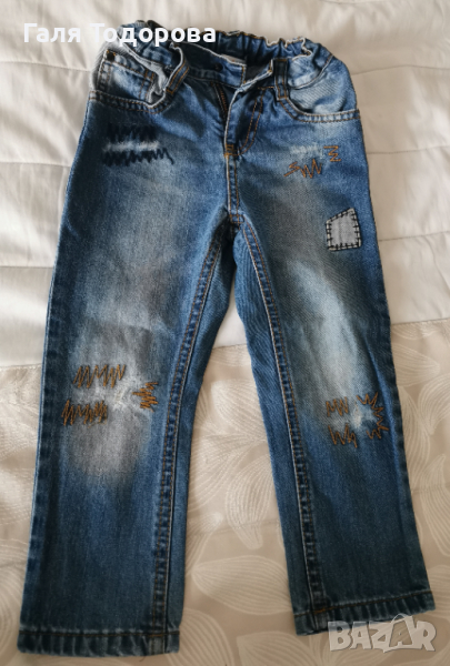 Дънки до 98см, снимка 1