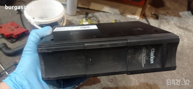 CD Changer CLARION 9655801380 Peugeot 607 - 80лв, снимка 1