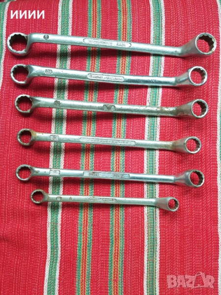 Звездогаечен ключ 6 бр, снимка 1