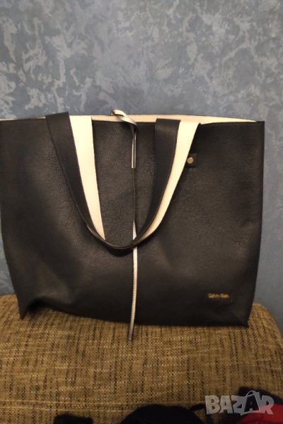 calvin klein нова чанта естествена кожа РАЗПРОДАЖБА, снимка 1
