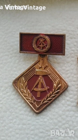 Медал на ГДР., снимка 1