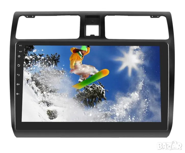 Мултимедия за Suzuki Swift 2005-2010, Android, Навигация, Двоен дин, дисплей, плеър, екран, Андроид, снимка 1