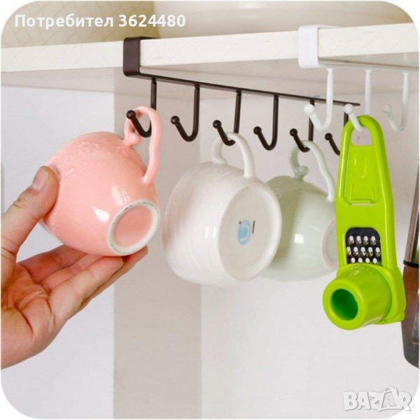 2065 Универсална закачалка не само за чаши, снимка 1