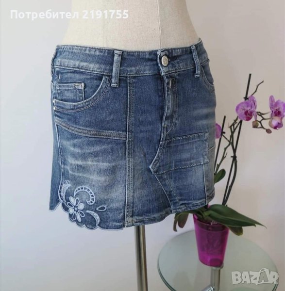 Нова дънкова пола Replay, снимка 1