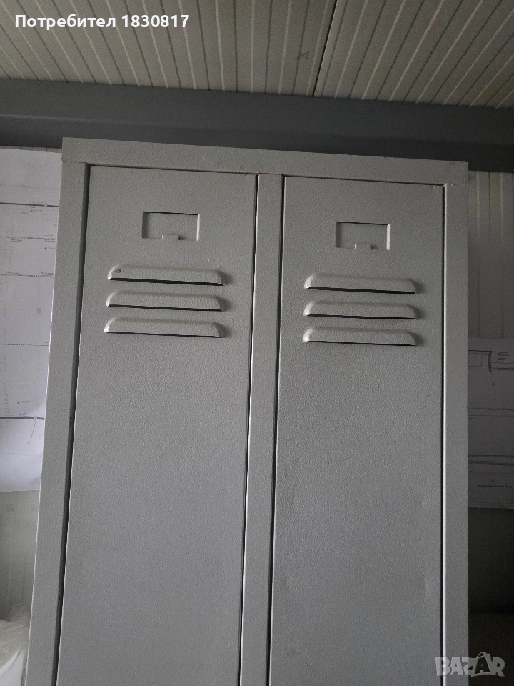 метален шкаф гардероб, снимка 1