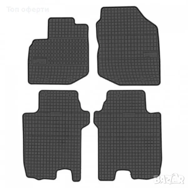 Гумени стелки Frogum съвместими с Honda Jazz 3 08-15, снимка 1