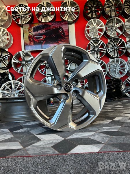 Джанти  Оригинални 18 Цола 5х114.3 Тойота Toyota RAV4 C-HR Corolla Cross нови демо Оригинални , снимка 1