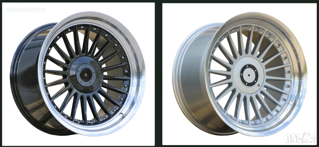 18" Джанти БМВ 5x120 BMW E39 E60 E61 E65 - 8.5 ET20 / 10 ET15 , снимка 1