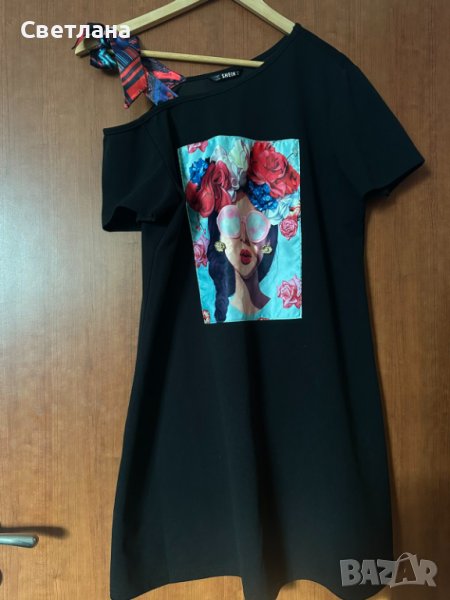 Кокетна рокличка с едно рамо, снимка 1